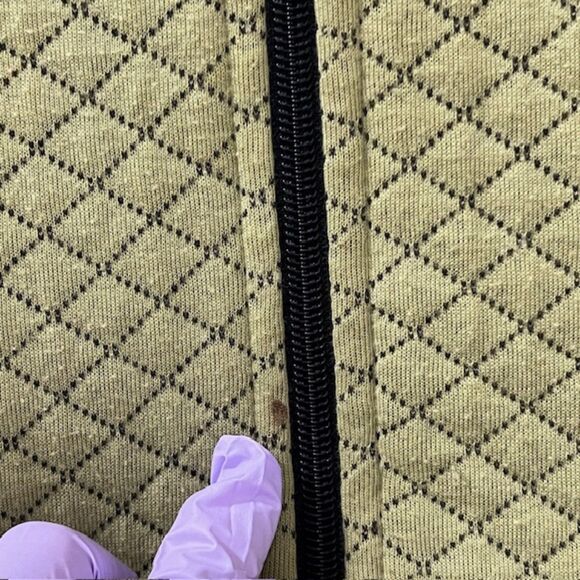 Blast Womens Green Mock Neck Full Zip Vest Jacket With Pockets Size XL - Picture 7 of 11